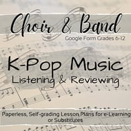 K-Pop Music - Listening & Reviewing Digital File Digital Resources cover